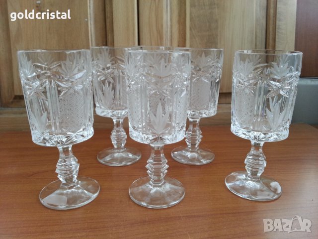 Кристални чаши, снимка 3 - Сервизи - 37544756