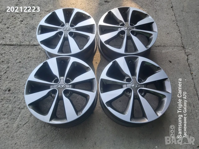 4 броя алуминиеви джанти за Hyundai i20 II 16, снимка 2 - Гуми и джанти - 50740003