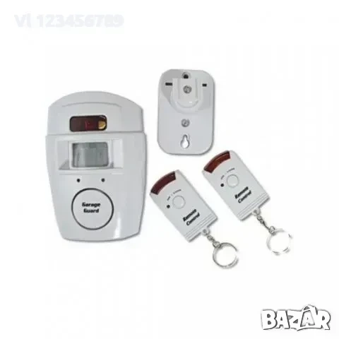 Аларма за дома + сензор движение и 2 бр дистанционно