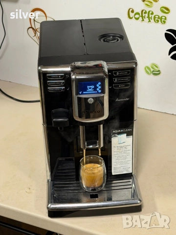 Кафемашина кафе автомат Saeco Incanto с гаранция, снимка 6 - Кафемашини - 53265774
