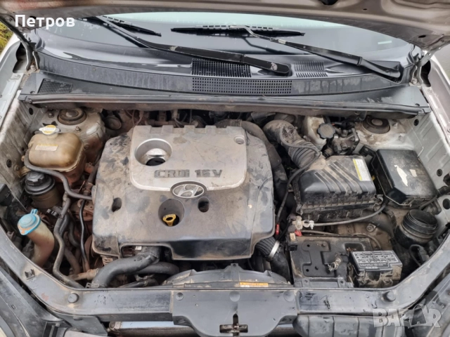 Hyundai Tucson 2.0 CRDI/Лети джанти 16/ На части/Автоматик, снимка 12 - Автомобили и джипове - 52192796