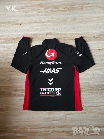 Оригинално мъжко горнище Tricorp x MoneyGram Haas F1 Team, снимка 3 - Спортни дрехи, екипи - 52128944