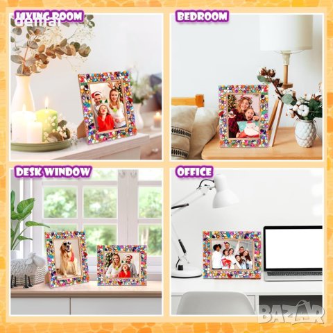 Комплект рамка за снимки с мозайка за деца , снимка 6 - Образователни игри - 42940301