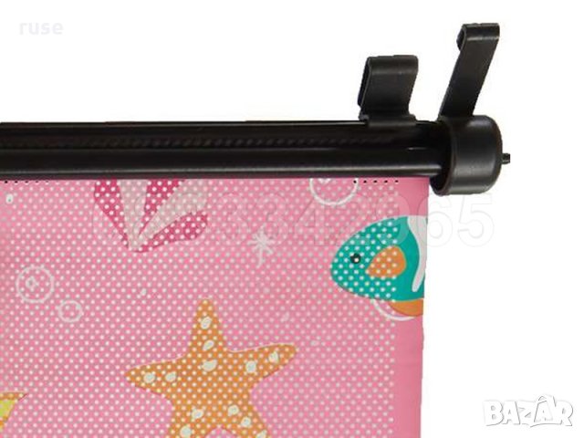 НОВИ! 2 броя слънцезащитни ролетни щори за автомобил 43х53см , снимка 4 - Аксесоари и консумативи - 33277381