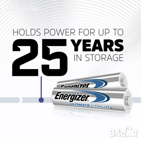 Батерии Energizer Ultimate Lithium AA 2 бр., снимка 2 - Батерии, зарядни - 51695343