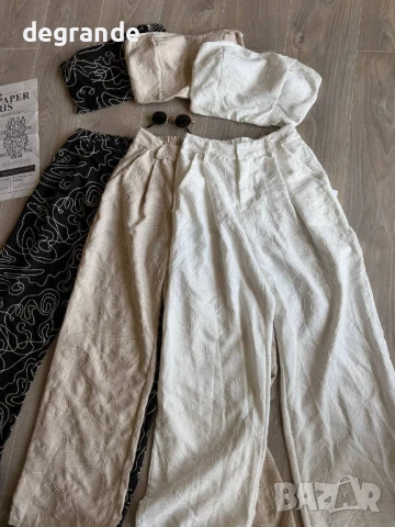  Дамски комплект Топ+Панталон, снимка 5 - Комплекти - 51099272