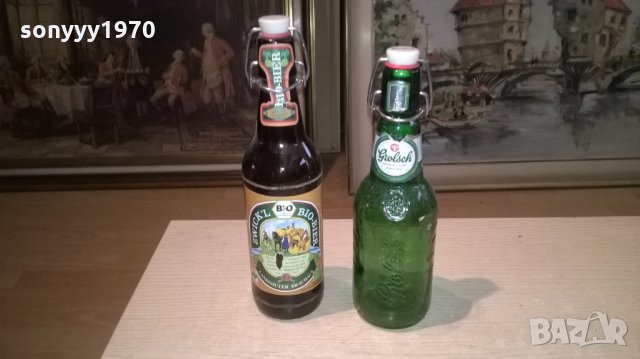 бирени шишета с интересни тапи-2бр, снимка 3 - Колекции - 26959137