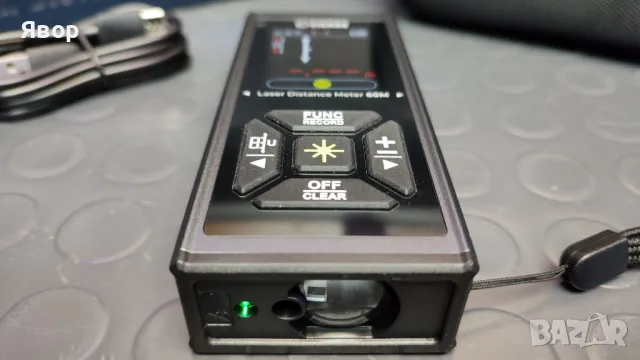 Лазерна рулетка CIGMAN CD-60G, снимка 4 - Измервателни инструменти - 47366459