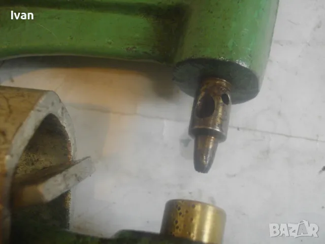 РЪЧНА ВИНТОВА ПРЕСА ПЕРФОРИРАНЕ НА КОЖА ЩАНЦОВАНЕ ЩАМПОВАНЕ КОЛАНИ АКСЕСОАРИ НЕМСКА СТАРО КАЧЕСТВО, снимка 9 - Други инструменти - 49689795