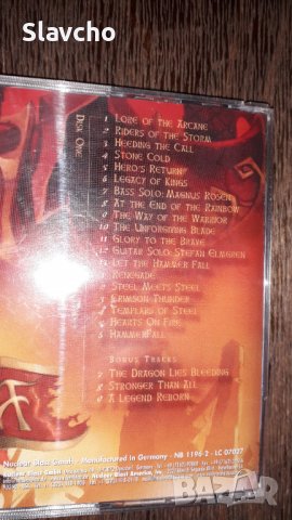 Компакт диск на група - HammerFall – One Crimson Night 2003/ 2-CD, снимка 4 - CD дискове - 38580909