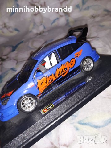 Ford Focus 1.24 WRC RALLY Burago Top Rare model., снимка 18 - Колекции - 42946640