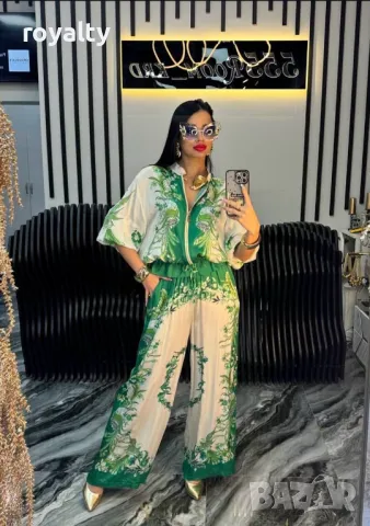 Луксозен комплект тип кимоно, снимка 2 - Костюми - 50184989