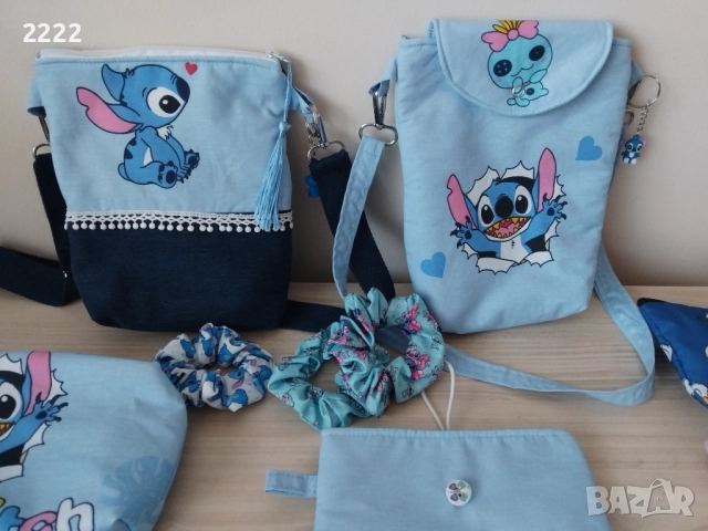 Чантички Стич и ключодържател , снимка 4 - Раници - 51435179