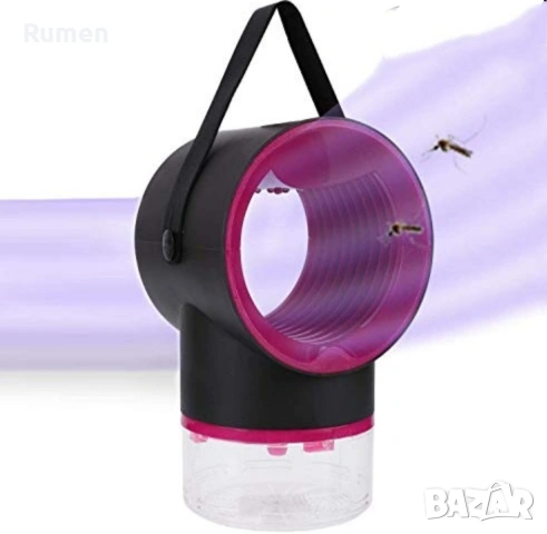 Лампа против комари, USB зареждане, улавя до 20 квадратни метра , снимка 5 - Друга електроника - 53434205