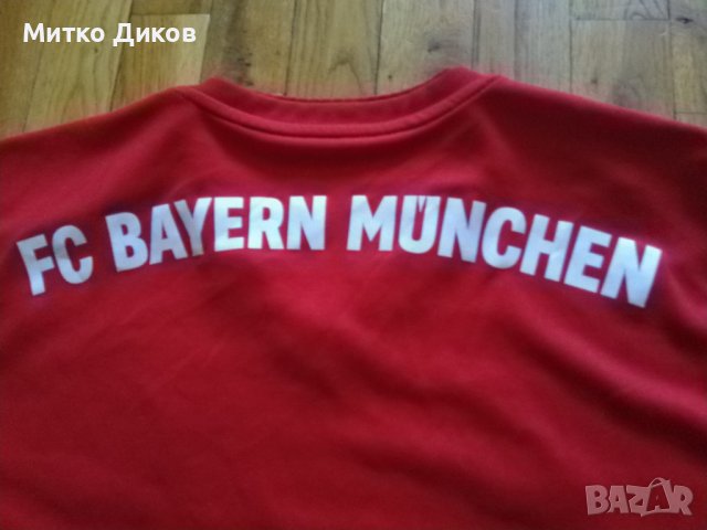Байерн Мюнхен футболна тениска домакини 2018-19 Маркова на Адидас размер М, снимка 11 - Футбол - 37321337