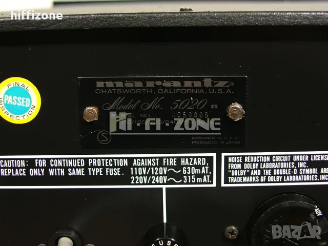 ДЕК Marantz model 5020 , снимка 9 - Декове - 48632422