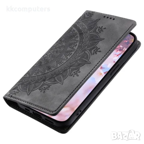 Honor 400 Lite Pattern Imprinted Magnetic Кожен Калъф и Протектор, снимка 9 - Калъфи, кейсове - 50034795