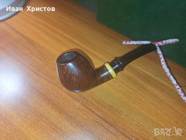 Лула от българския майстор Георги Бояджиев - красива, от висок клас, като НОВА - НЕ Е НАЛИЧНА!!!, снимка 10 - Лули - 44004713