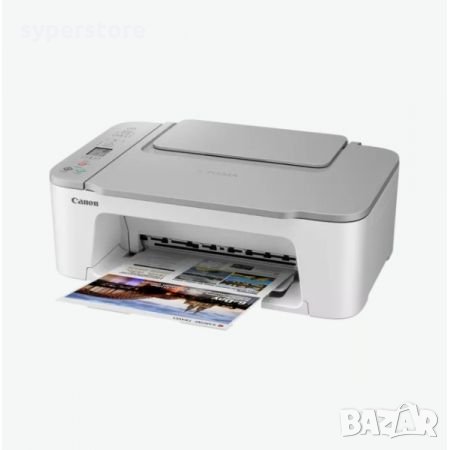 Принтер Мастиленоструен Мултифункционален 3 в 1 Цветен Canon PIXMA TS3451  Копир Принтер и Скенер, снимка 3 - Принтери, копири, скенери - 33567087
