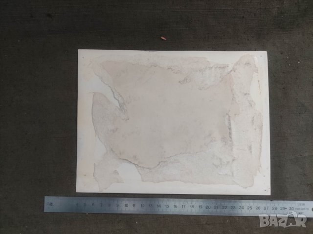 Продавам стара снимка на Генерал Добри Джуров с меч и с Фидел Кастро, снимка 2 - Антикварни и старинни предмети - 43653084