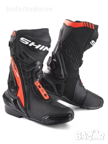 Мото ботуши SHIMA VRX-3 ,всички протектори,подвижна става,вентилация