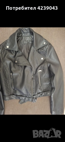 Кожено яке, снимка 7 - Якета - 52354983