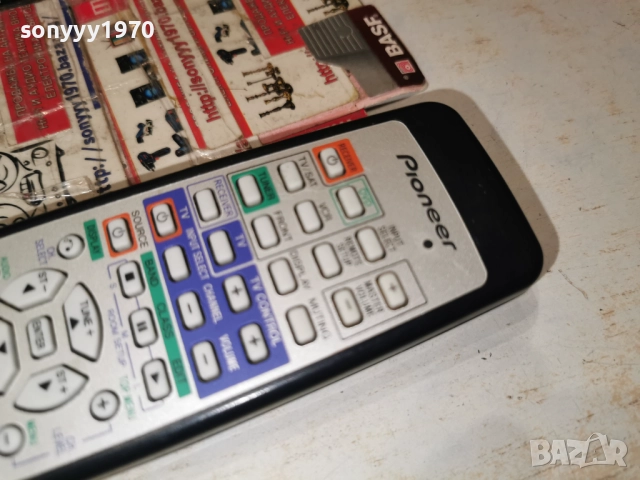 PIONEER AXD7311 AUDIO REMOTE-ВНОС SWISS 2212251842, снимка 7 - Ресийвъри, усилватели, смесителни пултове - 52877400