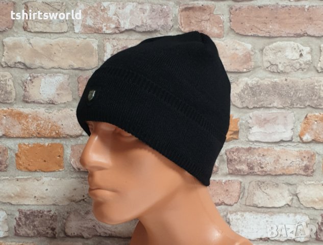 Нова зимна шапка SilverStar с подгъв в черен цвят, снимка 6 - Шапки - 43375871