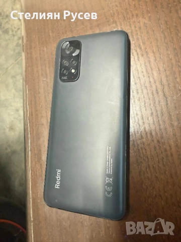 redmi note 11 64gb  смарт телефон 120лв или 61.36 евро   няма кутия, без зарядно -използван, в много, снимка 2 - Xiaomi - 52938276