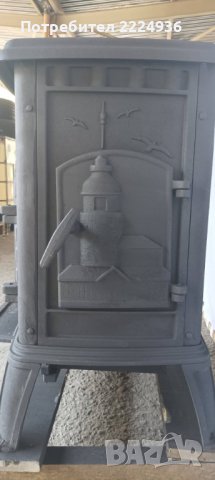 Чугунена печка на твърдо гориво /111 #/, снимка 4 - Печки, фурни - 37855334