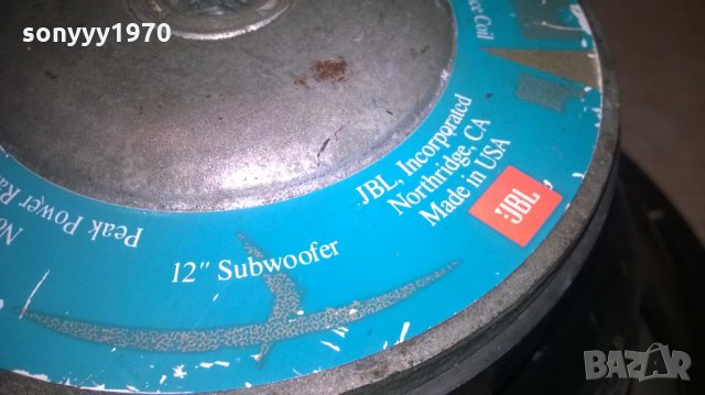 JBL GT122-MADE IN USA-140/280W-4ohm-ВНОС ХОЛАНДИЯ, снимка 14 - Аксесоари и консумативи - 27665253