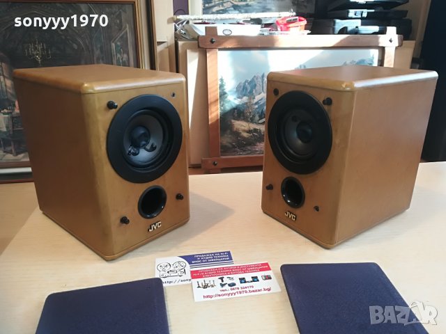 jvc-тонколони 2бр-20х20х13см, снимка 4 - Тонколони - 28354094