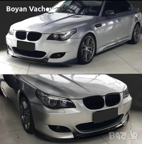 Бъбрекова решетка за BMW E60 E61 M5 520i 535i 545i 550i Серия 5 2003-2010, снимка 3 - Аксесоари и консумативи - 53606953