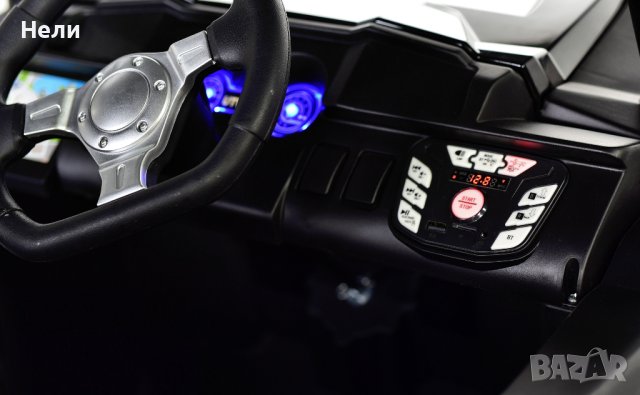 Акумулаторен Двуместен джип Off-Road Extreme 4X4 UTV 24V батерия, снимка 5 - Детски велосипеди, триколки и коли - 43686165