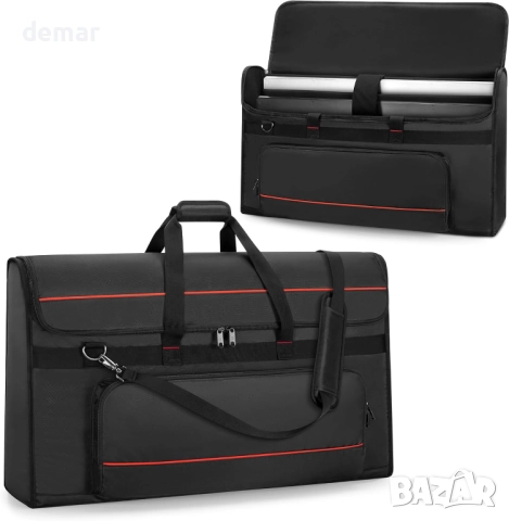 Калъф за носене на монитори Trunab 27-32 инча с подплатка, 2 монитора