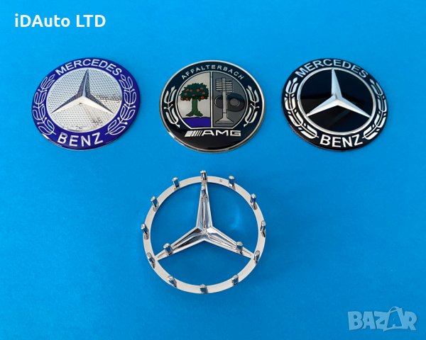 Mercedes емблема волан, Мерцедес, w211,w203,w164,w221,w204, емблеми, снимка 4 - Аксесоари и консумативи - 36802039
