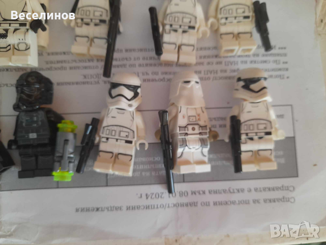19 Стар Уорс Междузвездни Войни Star Wars LEGO фигури фигурки, снимка 2 - Конструктори - 44908481