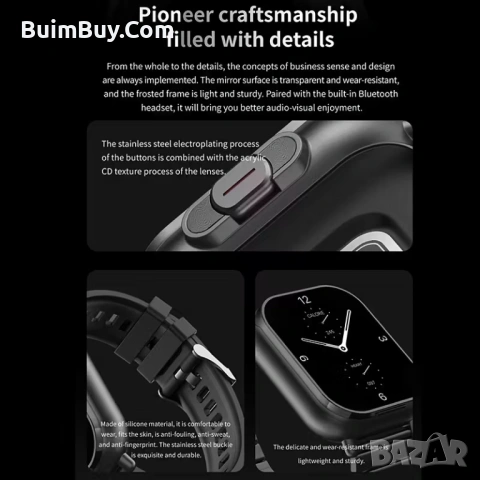 Мултифункционален смарт часовник, снимка 5 - Смарт гривни - 53062483