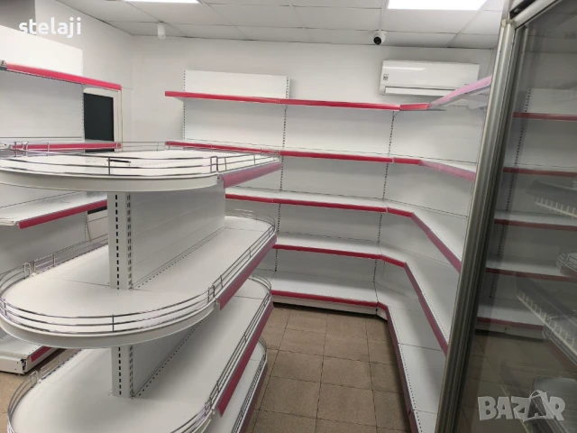 Островен стелаж за аптека, книжарница, зоомагазин, детски магазин и др, снимка 15 - Стелажи и щандове - 48751159