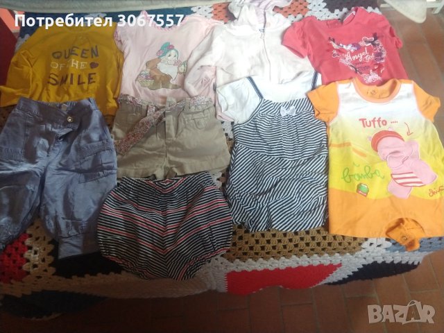 Продавам лот от бебешки дрешки 3-6-9 месеца , снимка 4 - Комплекти за бебе - 40687236