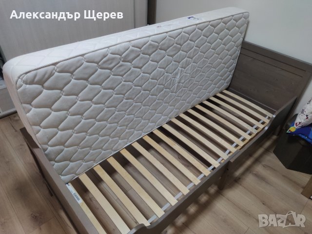 Единично легло - разпъващо се (IKEA), снимка 5 - Спални и легла - 39523049