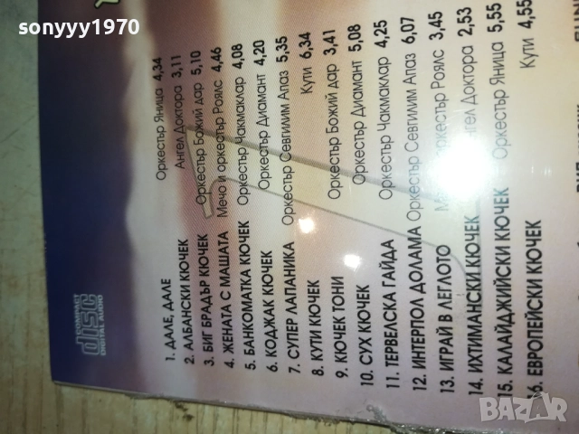 КЮЧЕЦИ ОТ МАХАЛАТА Х2 ЦД 0810251708, снимка 13 - CD дискове - 51988283