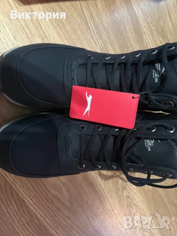 Нови мъжки зимни ботуши боти  slazenger, снимка 2 - Мъжки ботуши - 53178347