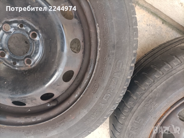 Джанти с гуми 15цола, снимка 11 - Гуми и джанти - 52837486