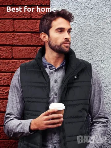 Отопляем елек унисекс UNBON със супермощна батерия 14400mAh, снимка 6 - Якета - 48486119