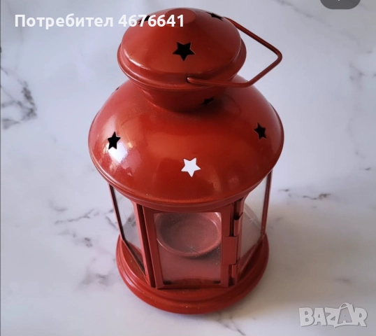 Коледен фенер, снимка 3 - Декорация за дома - 52776074