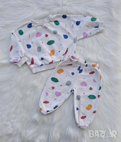 Детски комплект ZARA 9-12 месеца, снимка 5 - Комплекти за бебе - 52733703