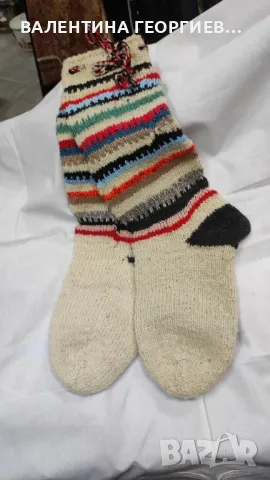 Чорапи ръчно плетени 