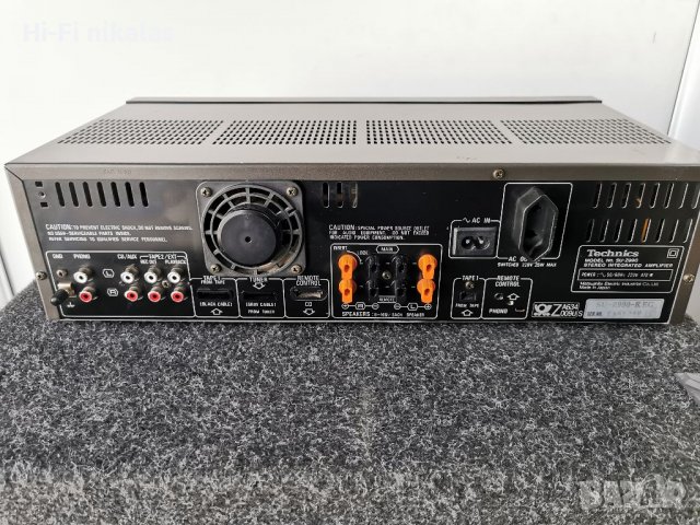стерео усилвател ресийвър TECHNICS SU-Z990, снимка 4 - Ресийвъри, усилватели, смесителни пултове - 40194397