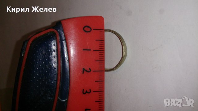 СТАРИНЕН САЧАНЕН ПРЪСТЕН с МОНОГРАМ БУКВА - Р - МАЙСТОРСКА РЪЧНА ИЗРАБОТКА САЧАН 60301, снимка 7 - Антикварни и старинни предмети - 28898709